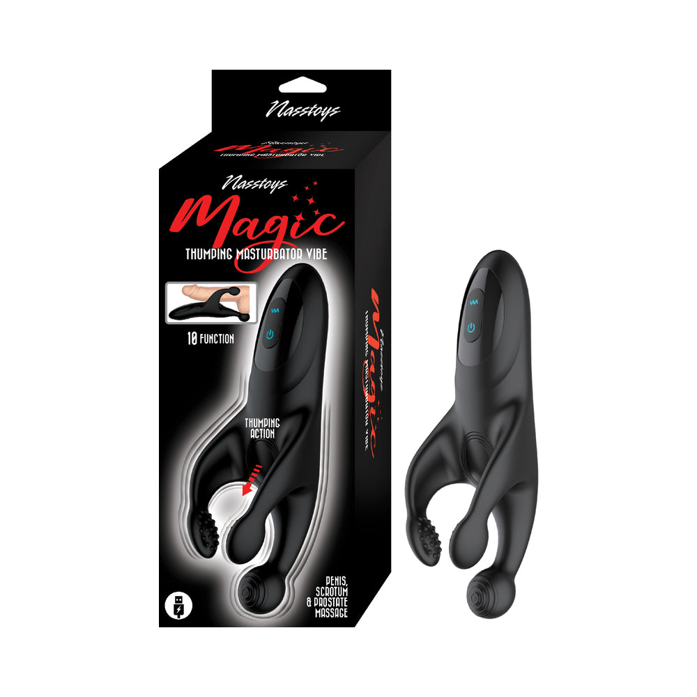 NASSTOYS - MAGIC THUMPING MASTURBATOR BLACK