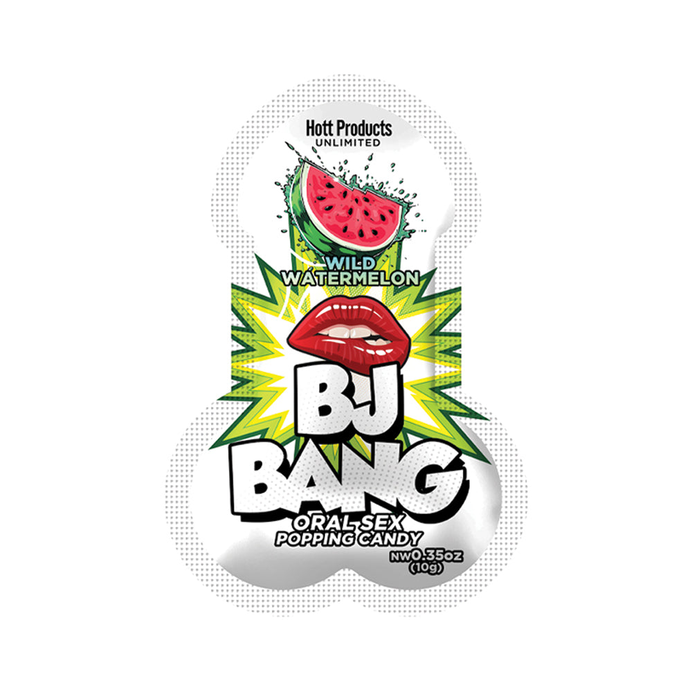 HOTT PRODUCTS - BJ BANG POPPING BLOW JOB ORAL SEX CANDY WATERMELON