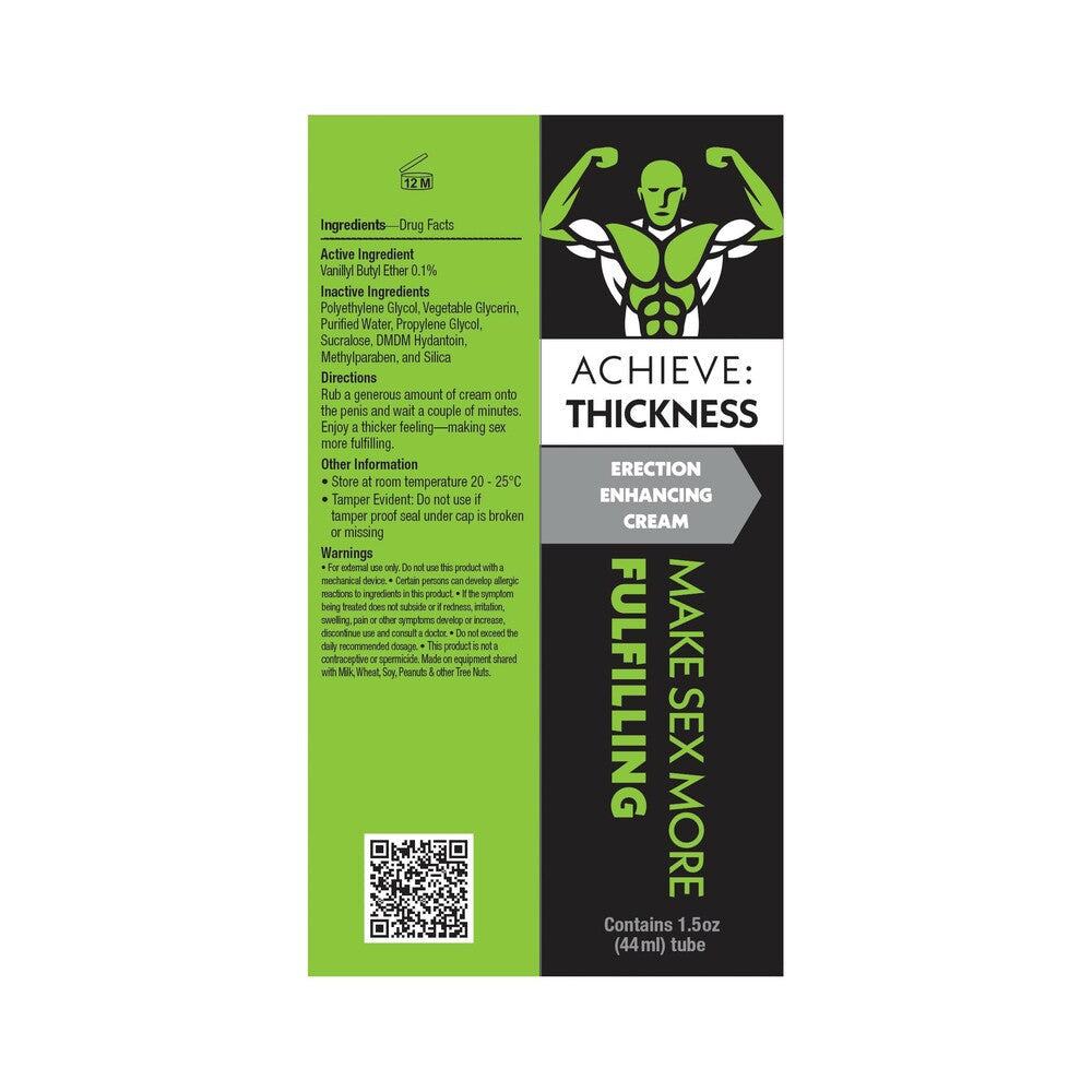 LITTLE GENIE - ACHIEVE: THICKNESS ERECTION ENHANCING CREAM