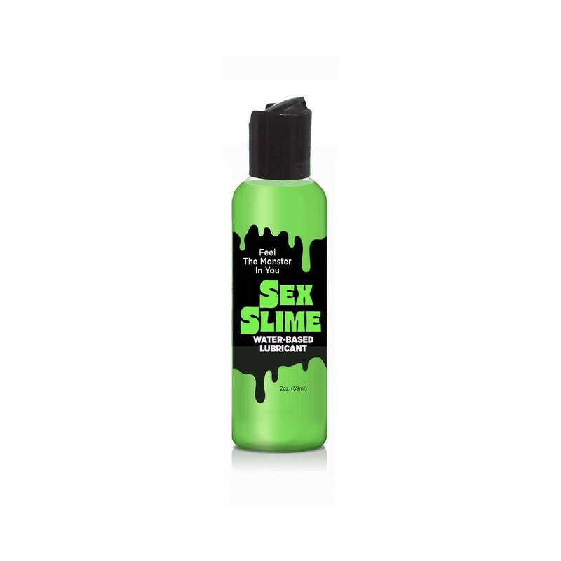 LITTLE GENIE - SEX SLIME WATER-BASED LUBRICANT GREEN 2 OZ.