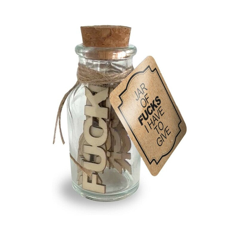 LITTLE GENIE - JAR OF FUCKS I HAVE TO GIVE