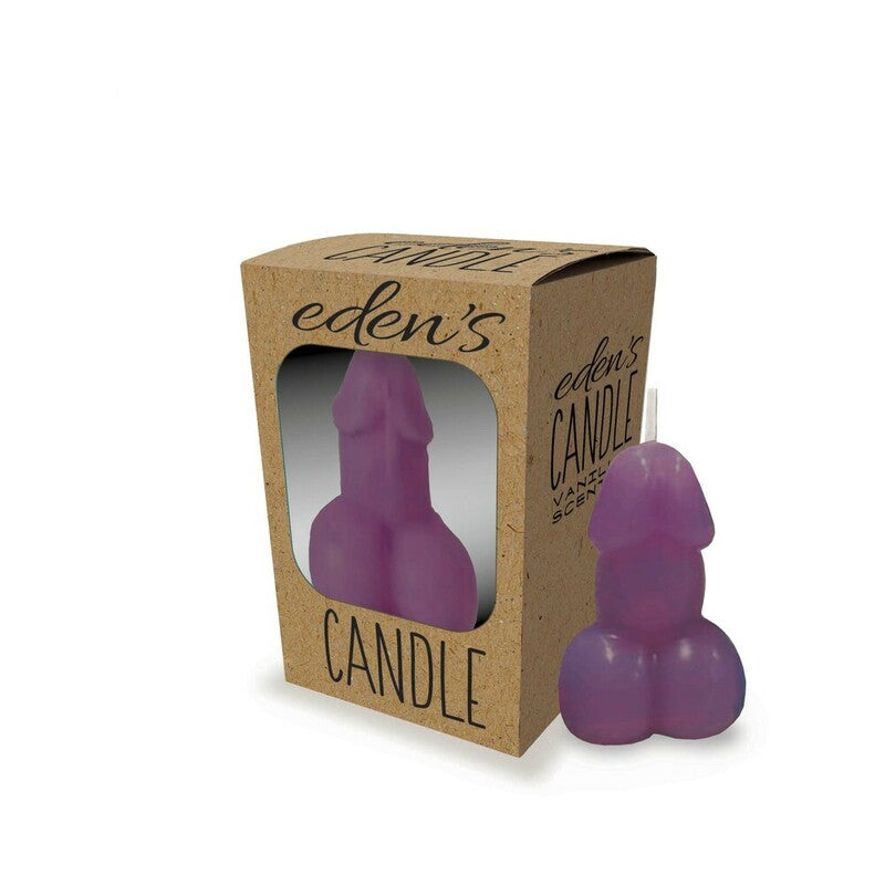 EDEN''S PENIS CANDLE EGGPLANT