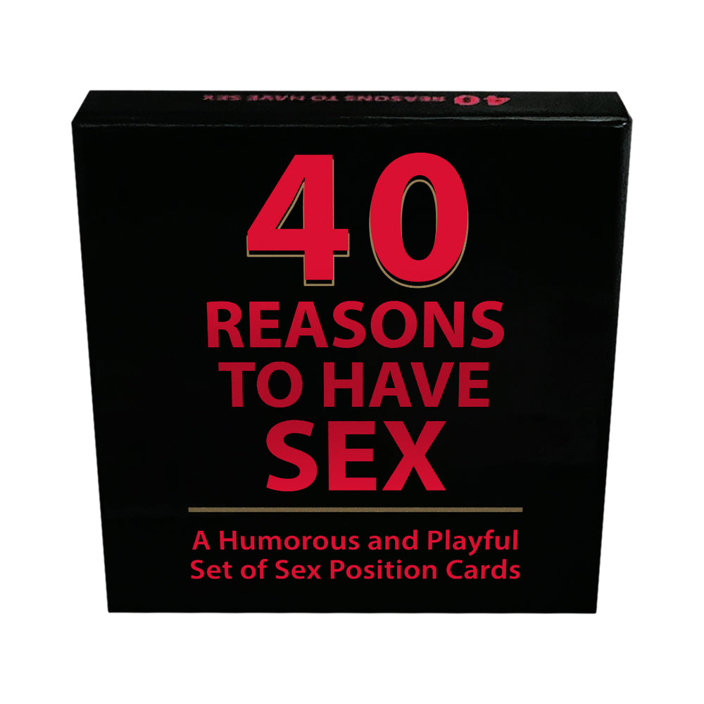 40 REASONS TO HAVE SEX CARDS