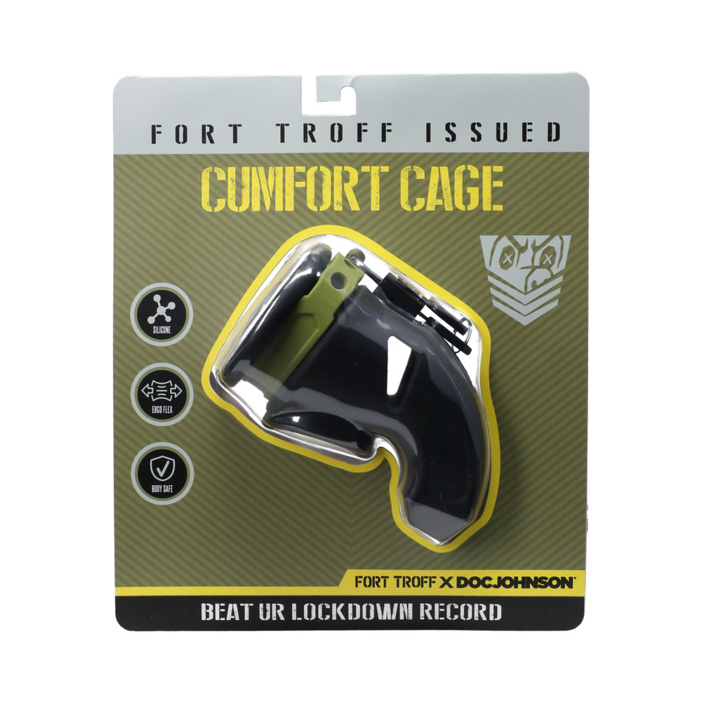 DOC JOHNSON - FORT TROFF CUMFORT CAGE BLACK