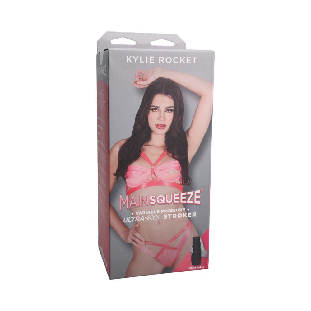 DOC JOHNSON - MAIN SQUEEZE KYLIE ROCKET ULTRASKYN STROKER PUSSY VANILLA