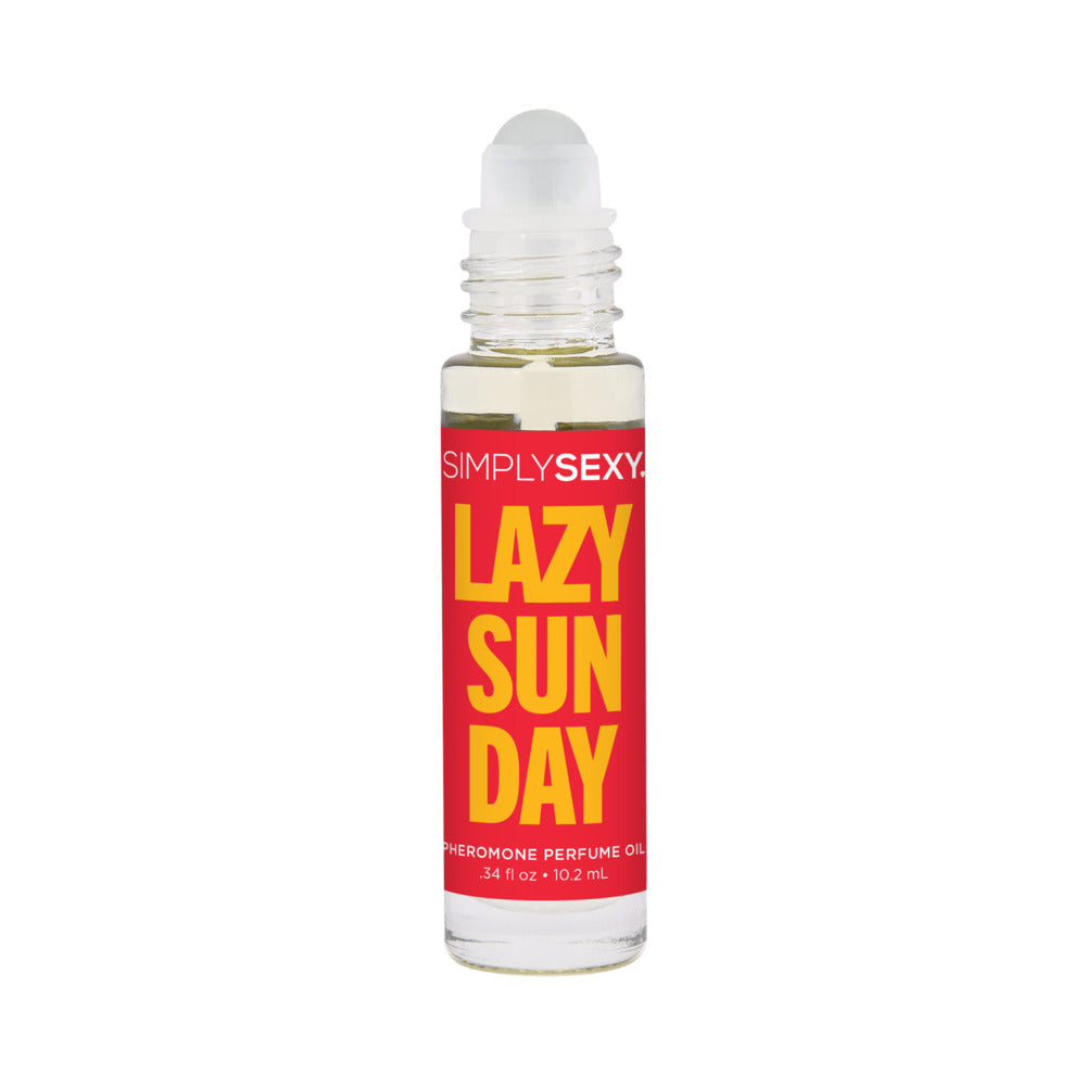 SIMPLY SEXY PHEROMONE PERFUME OIL ROLL-ON LAZY SUNDAY 0.34OZ