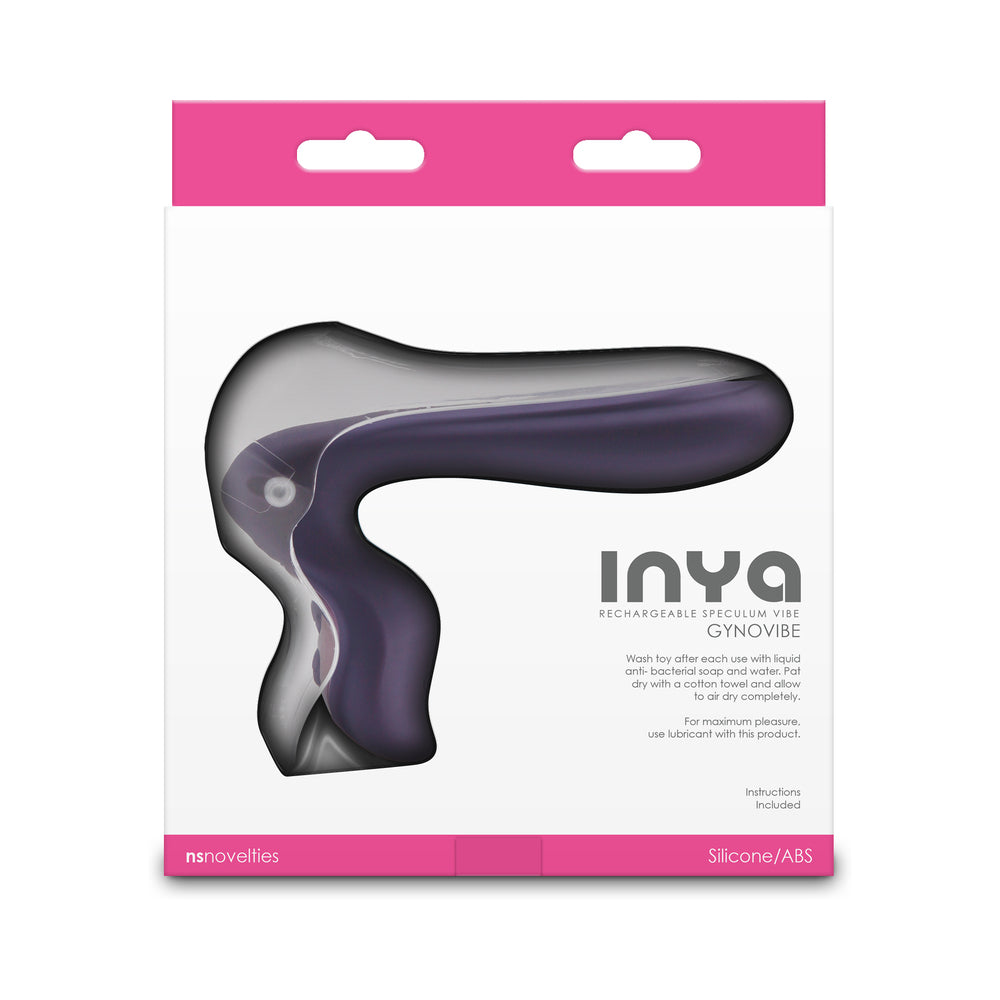 NS NOVELTIES - INYA GYNO VIBE SPECULUM WITH LED GRAY