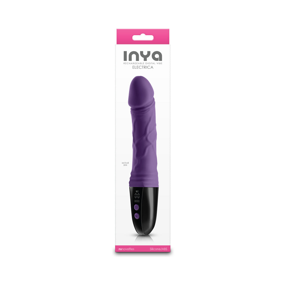 NS NOVELTIES - INYA ELECTRICA PHALLIC VIBE PURPLE