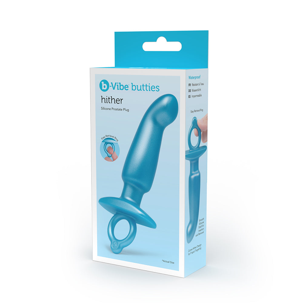 B-VIBE - BUTTIES HITHER SILICONE PROSTATE PLUG