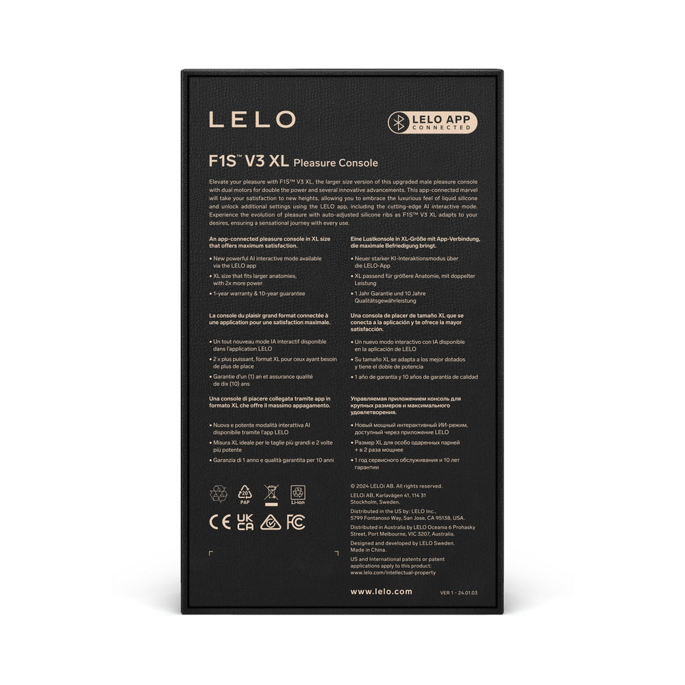 LELO - F1S V3 XL RED