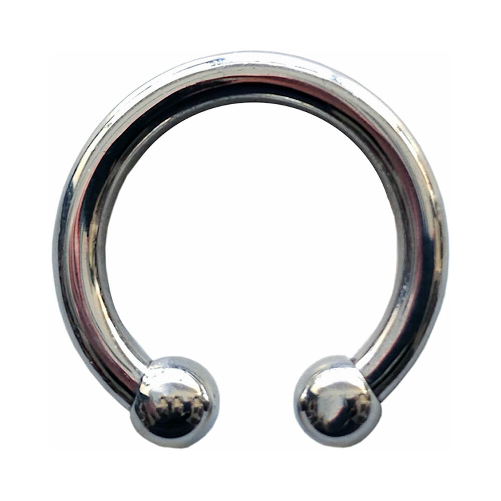 ROUGE STAINLESS STEEL HORSESHOE COCK RING (30MM)