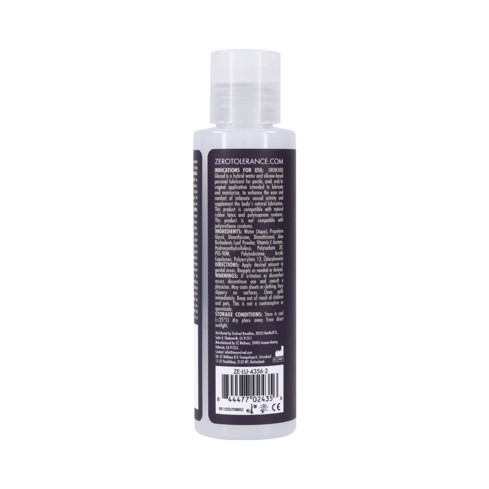 ZERO TOLERANCE - DRENCHED GLAZED HYBRID LUBRICANT 4 OZ.
