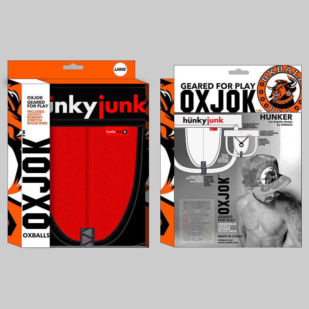 OXBALLS - OXJOK HUNKER COMFY POUCH SLIDER STRAP JOCK HOT