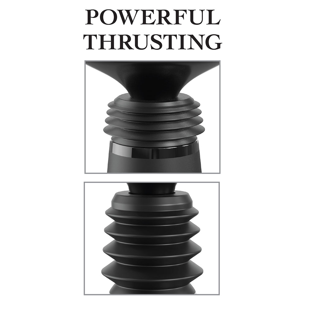 PIPEDREAM - FETISH FANTASY SERIES BODY DOCK HANDHELD THRUSTER BLACK