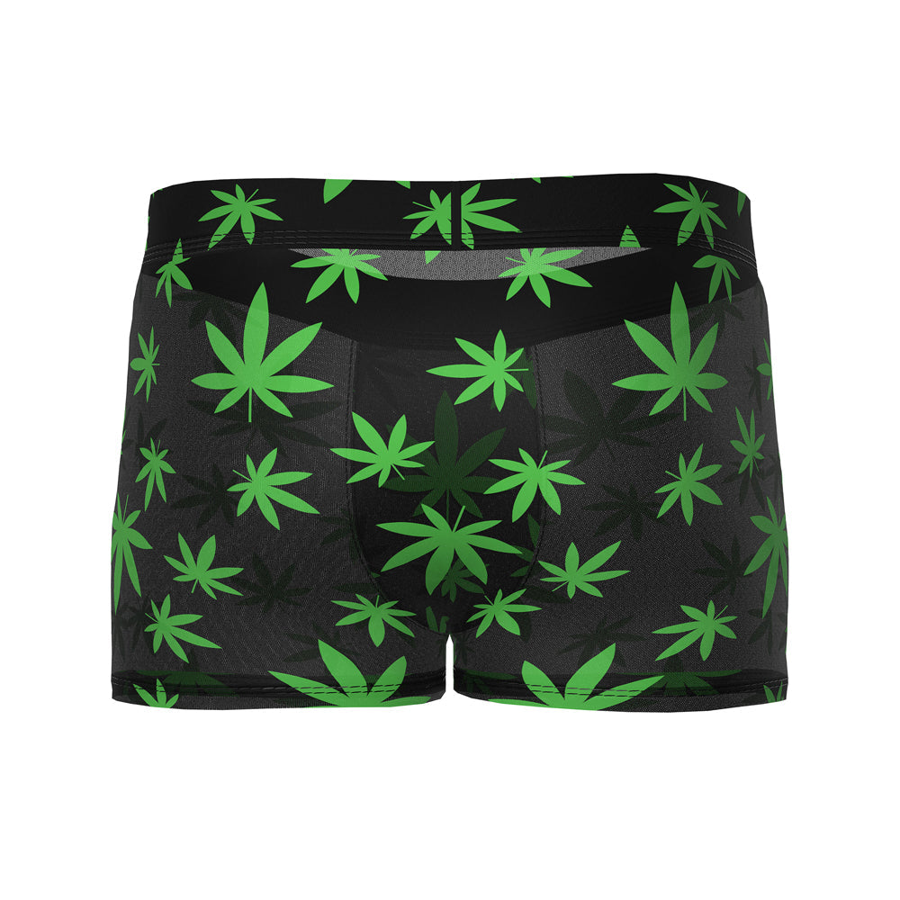 MALE POWER HAZY DAYZ POUCH SHORT POT LEAF L