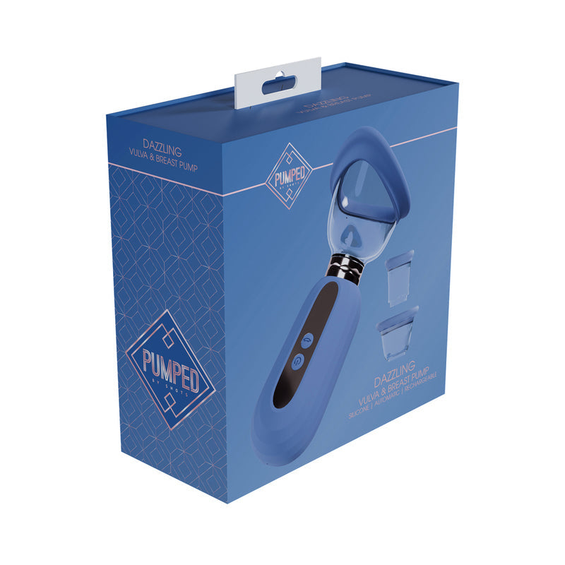 SHOTS - PUMPED DAZZLING AUTOMATIC RECHARGEABLE VULVA & BREAST PUMP