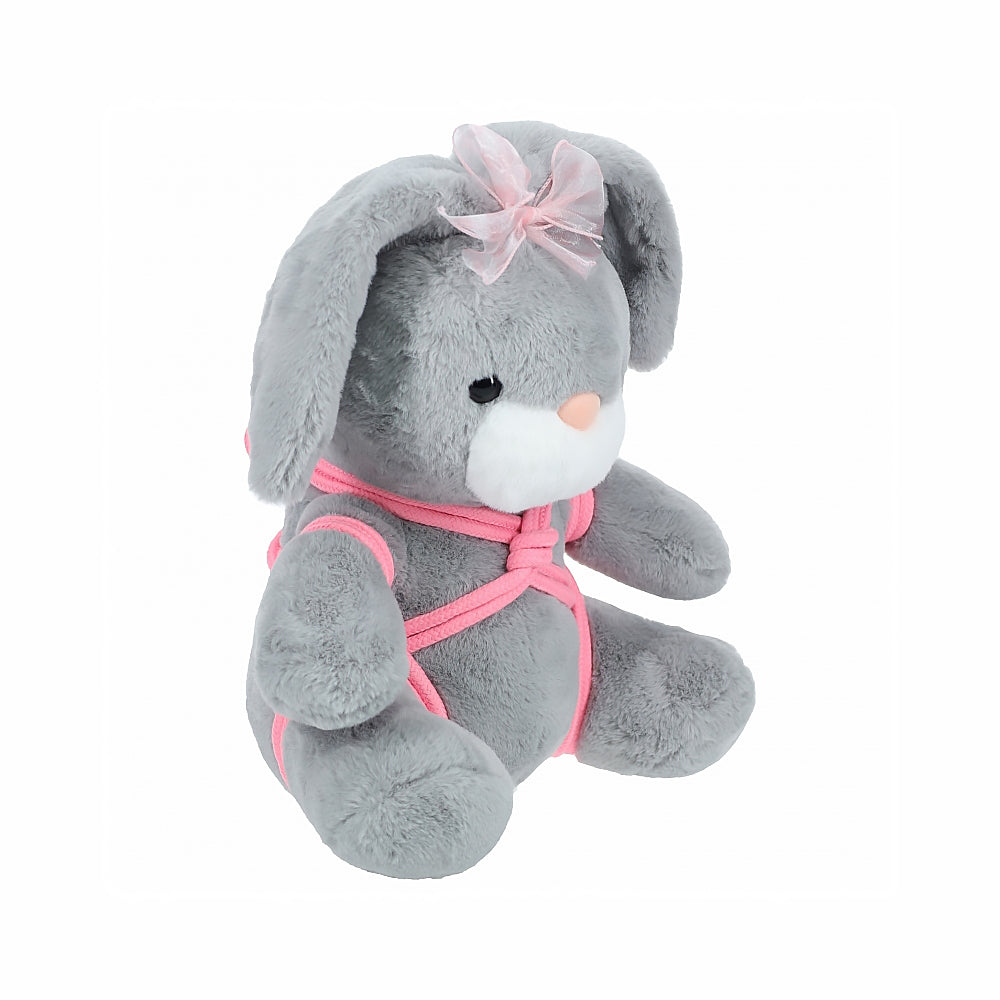 SHOTS BUNNY SHIBARI STUFFY GREY