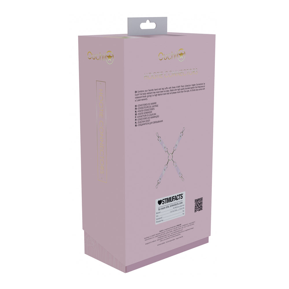 OUCH! INTERNATIONAL PARIS COLLECTION HOGTIE CONNECTORS PINK
