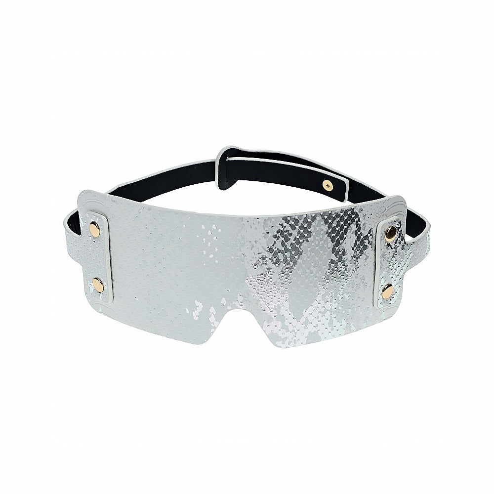 OUCH! INTERNATIONAL FLORENCE COLLECTION BLINDFOLD WHITE