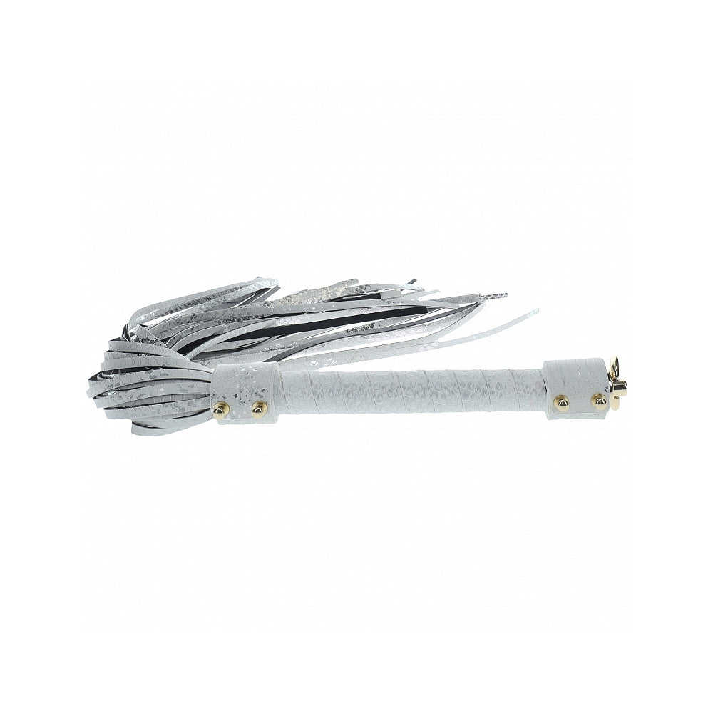 SHOTS - OUCH! INTERNATIONAL FLORENCE COLLECTION FLOGGER WHITE