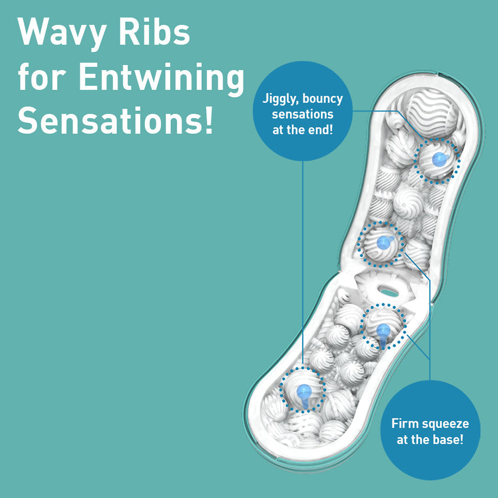 TENGA FLIP ORB OCEAN BLUE