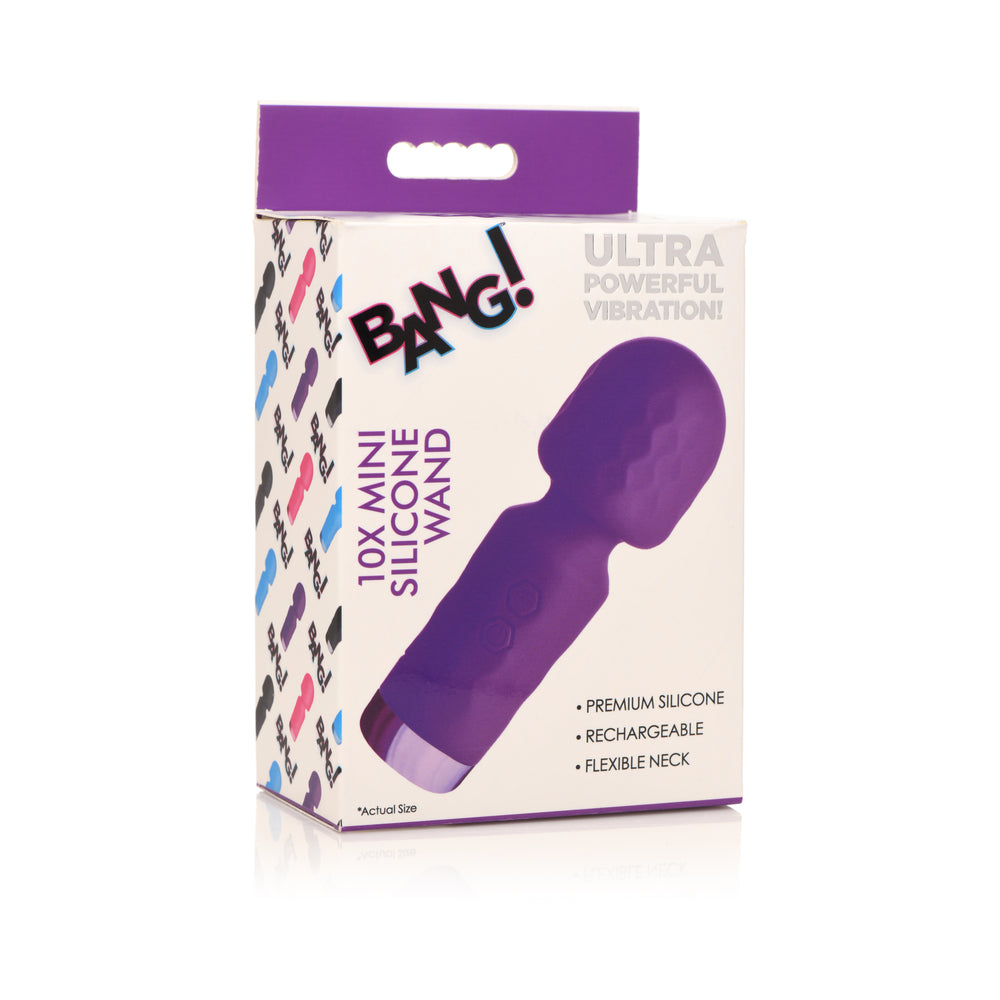 XR BRANDS - BANG! 10X MINI SILICONE WAND