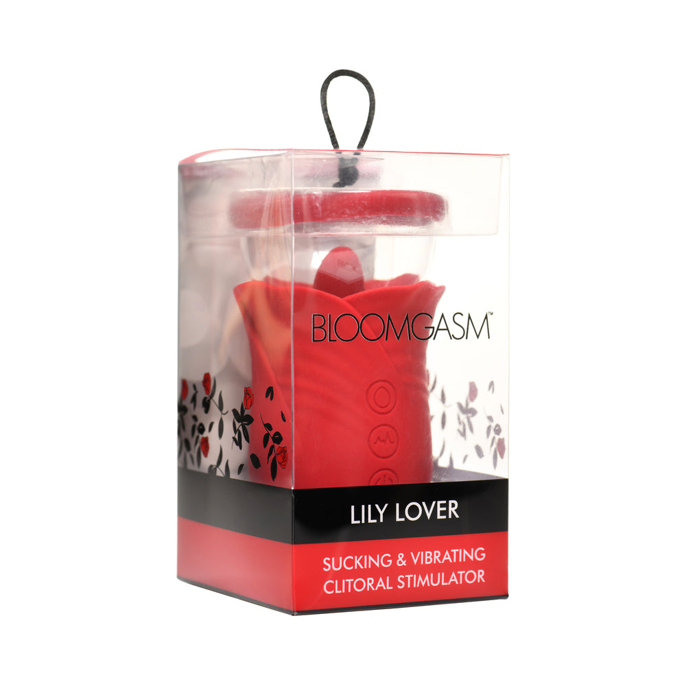 XR BRANDS - BLOOMGASM LILY LOVER SUCKING & VIBRATING CLITORAL STIMULATOR