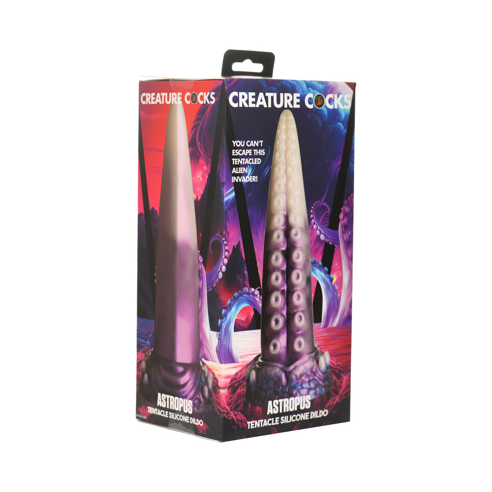 XR BRANDS - CREATURE COCKS DILDO DE SILICONA CON TENTÁCULOS DE ASTROPUS