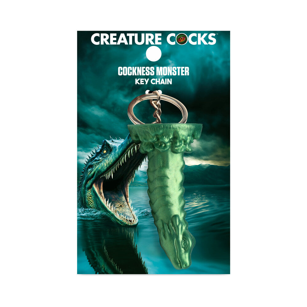 XR BRANDS - CREATURE COCKS COCKNESS MONSTER SILICONE KEYCHAIN