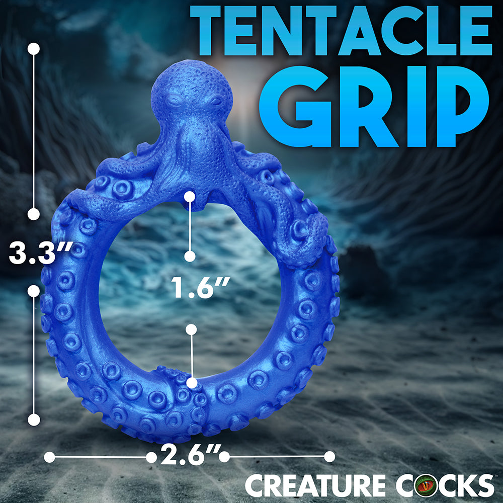 CREATURE COCKS POSEIDON''S OCTO-RING SILICONE COCK RING
