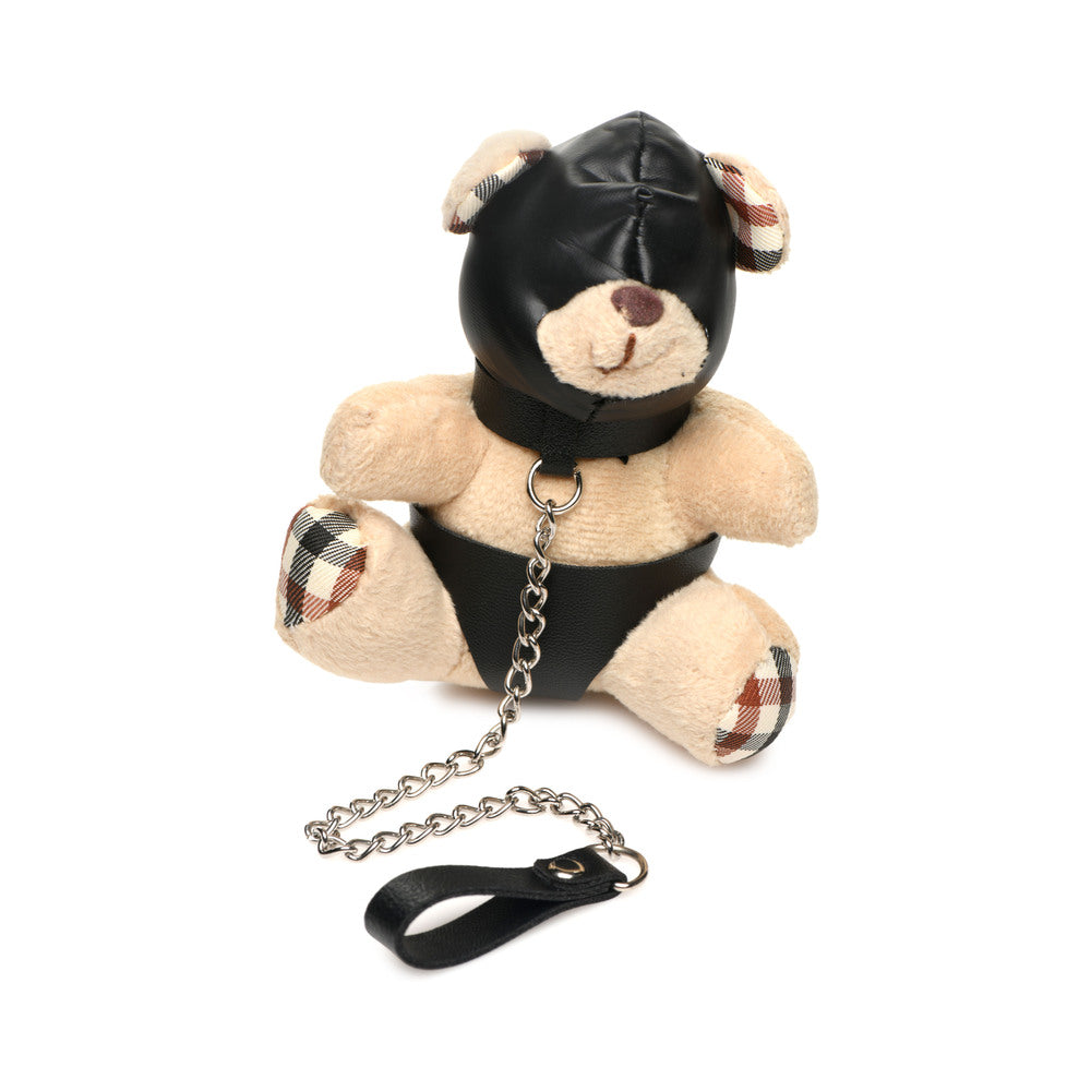 XR BRANDS - MASTER SERIES HOODED TEDDY BEAR KEYCHAIN