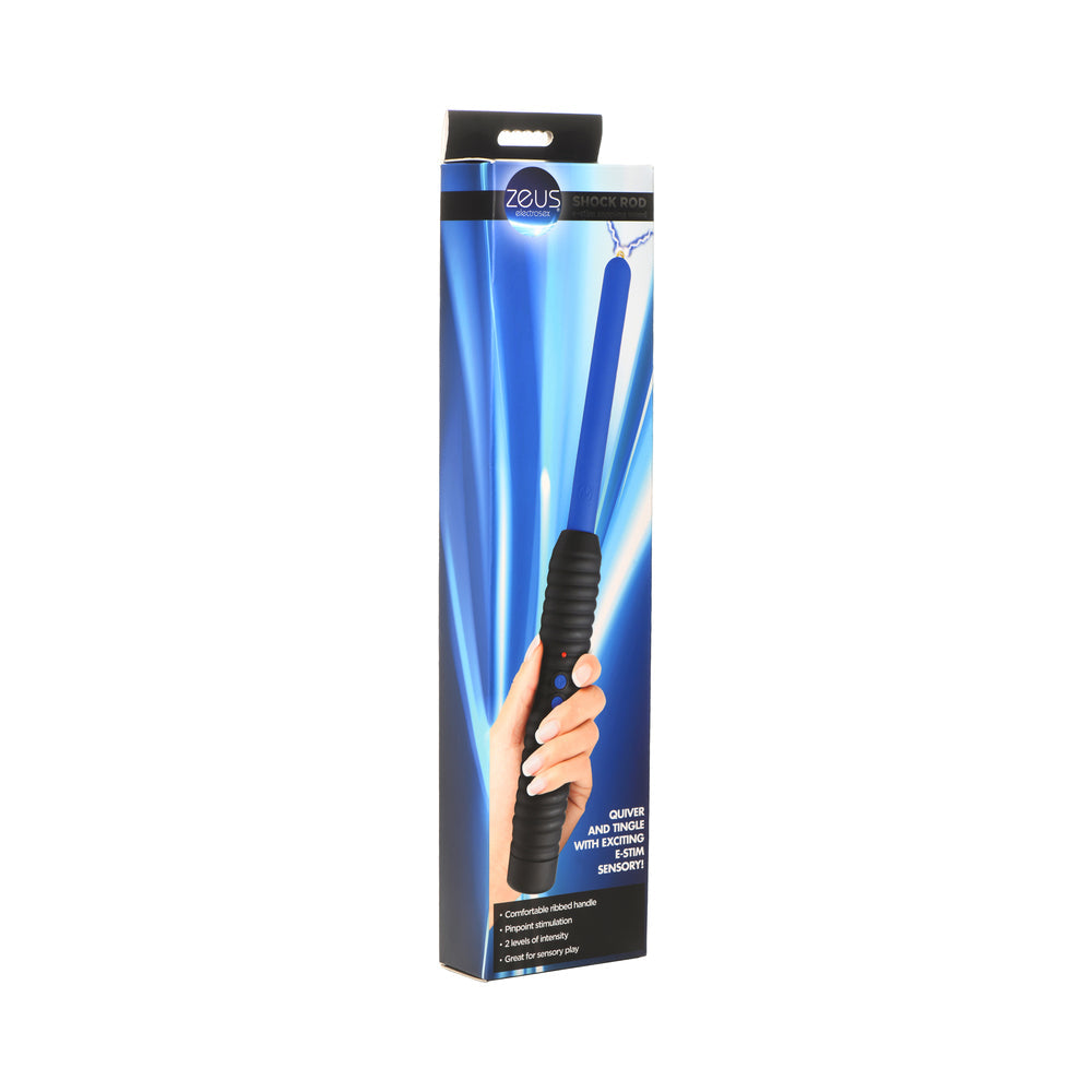 XR BRANDS - ZEUS ELECTROSEX SHOCK ROD E-STIM ZAPPING WAND