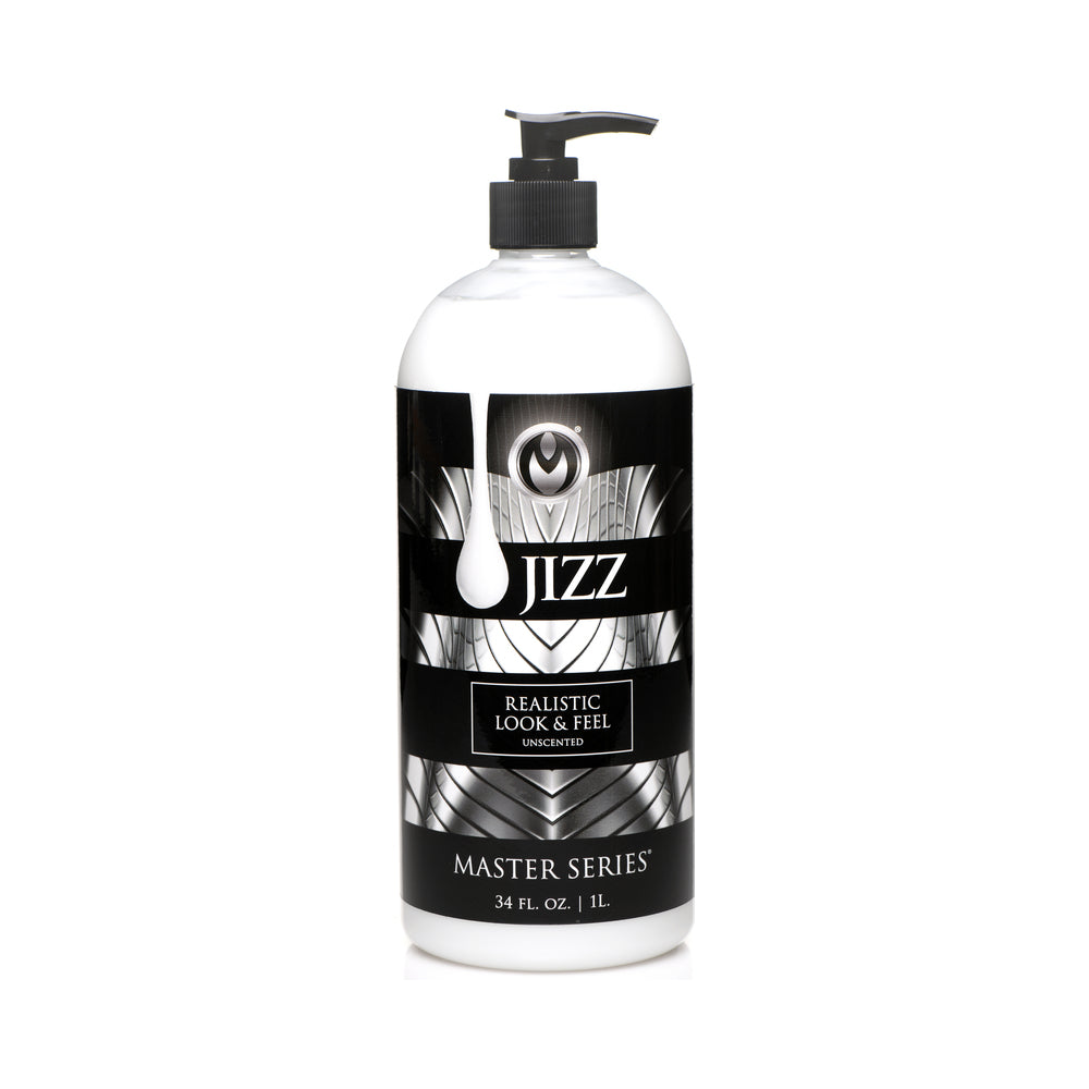 XR BRANDS - MASTER SERIES UNSCENTED WATER-BASED JIZZ LUBRICANT 34 OZ.