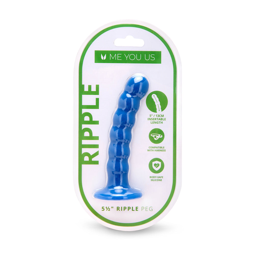ME YOU US - 5.5 IN. RIPPLE G-SPOT PEG