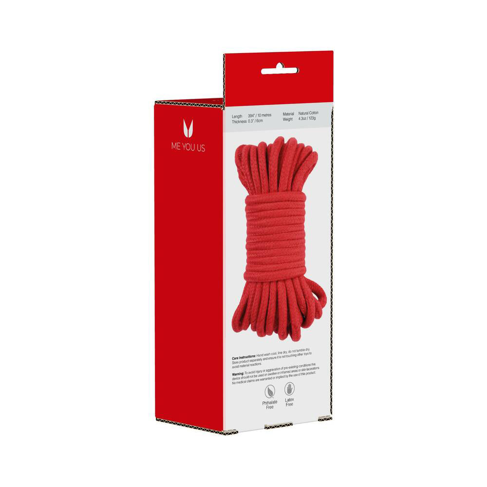 ME YOU US TIE ME UP ROPE 10M RED
