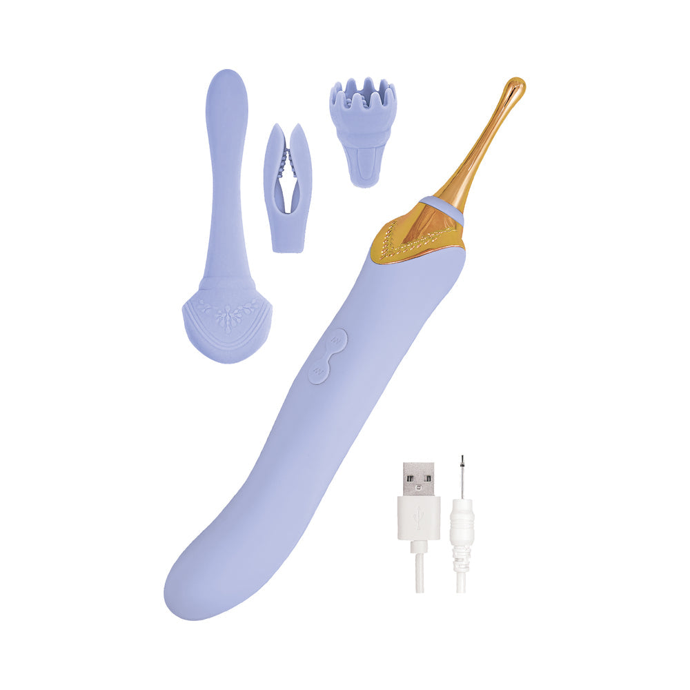 NASSTOYS - MASAJEADOR GODDESS LAVENDER ELEGANCE LAVANDA