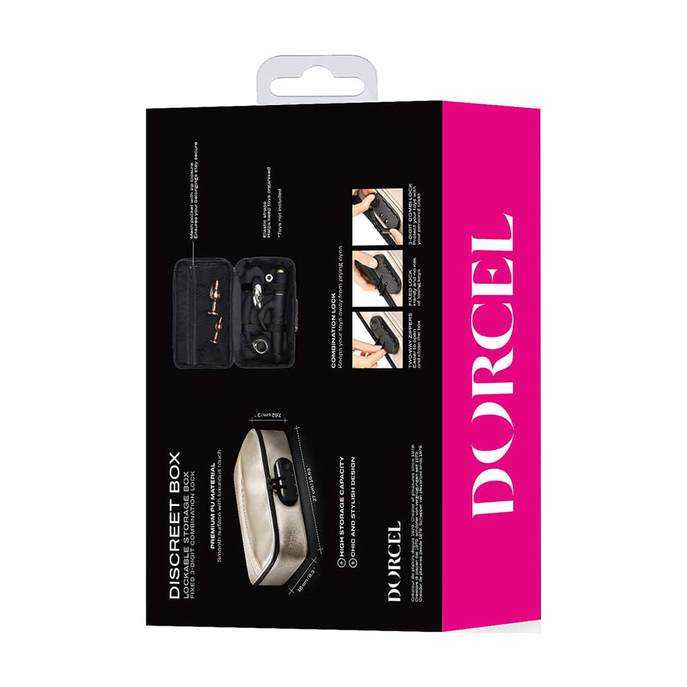 DORCEL DISCREET BOX LUXURY GOLD