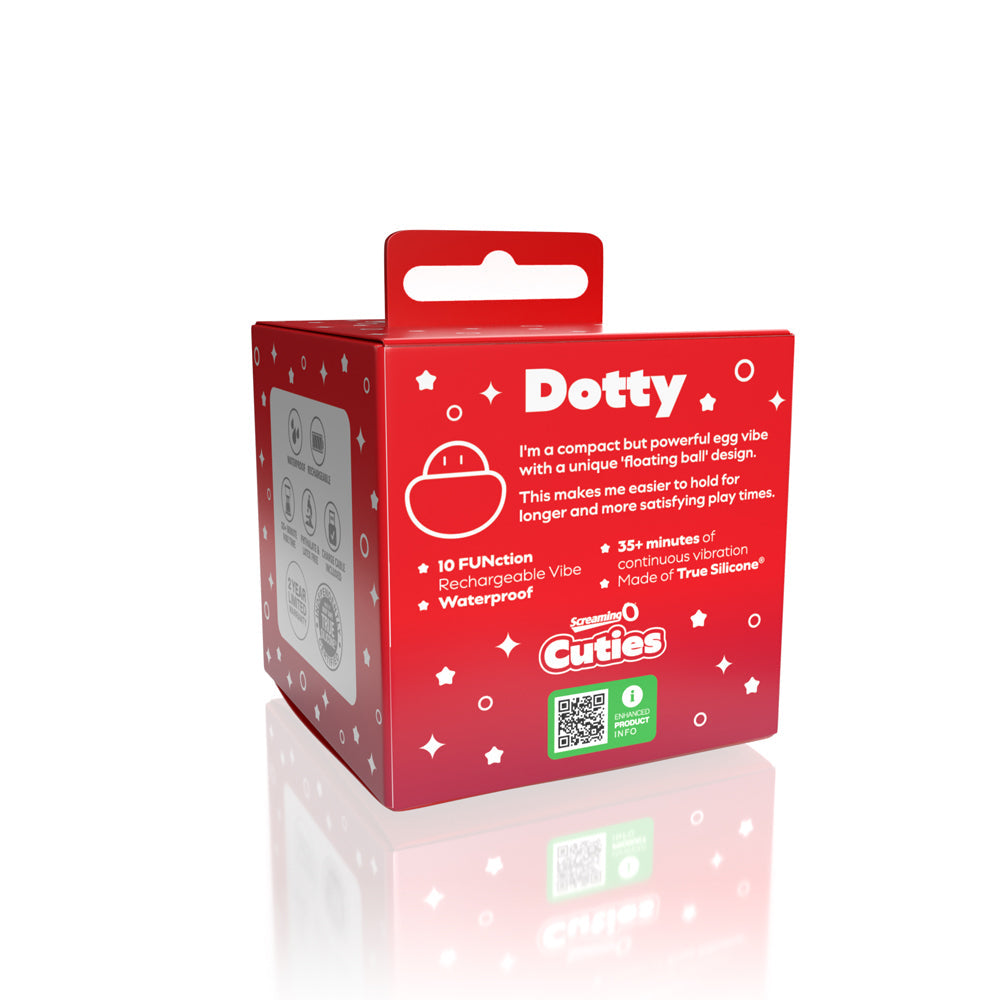 SCREAMING O - CUTIES DOTTY EGG VIBRATOR DUSTY ROSE
