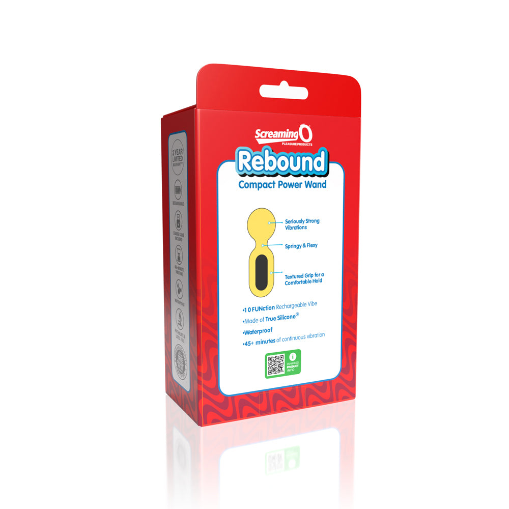 SCREAMING O - REBOUND COMPACT POWER WAND BUMBLEE YELLOW