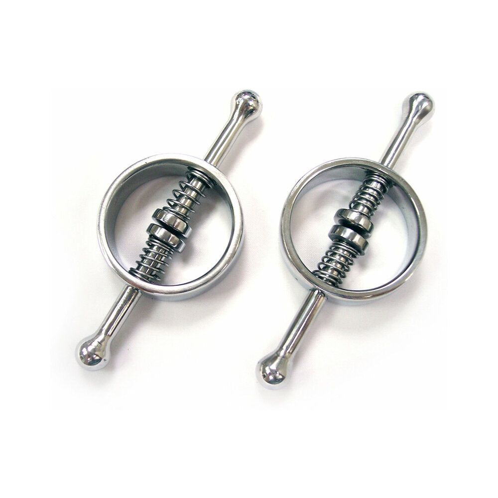 ROUGE GARMENTS - ROUGE STAINLESS STEEL NIPPLE CLAMPS IN CLAMSHELL