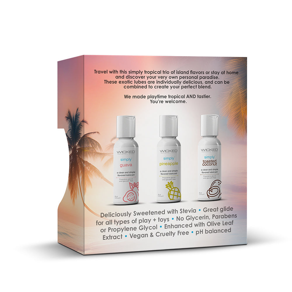 WICKED - SIMPLY AQUA TROPICAL TRIO 1 OZ.