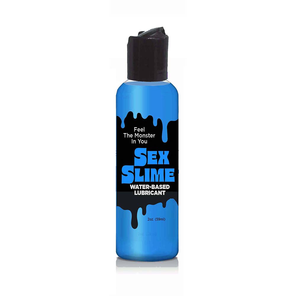 LITTLE GENIE - SEX SLIME WATER-BASED LUBRICANT BLUE 2 OZ.
