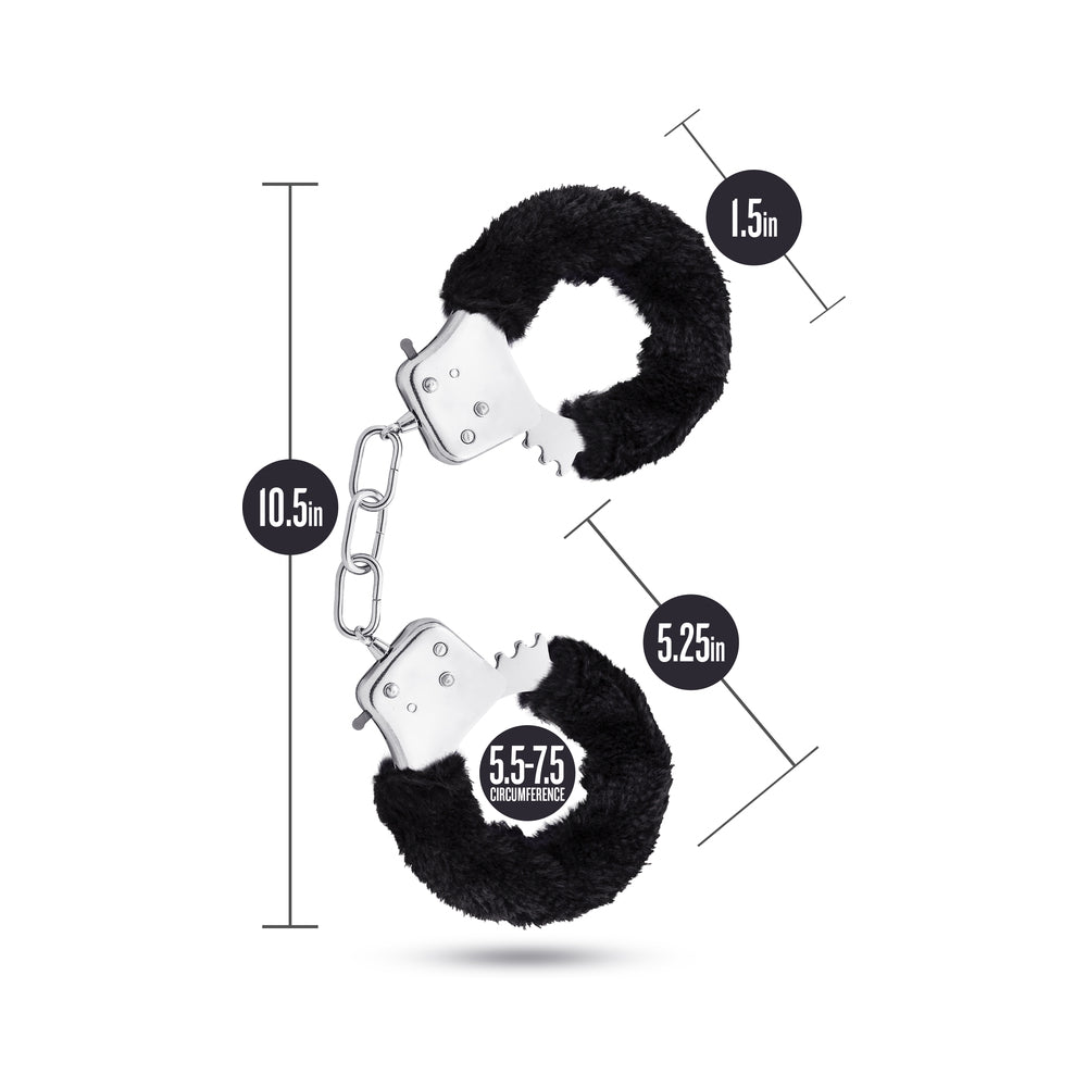 TEMPTASIA BEGINNER CUFFS BLACK