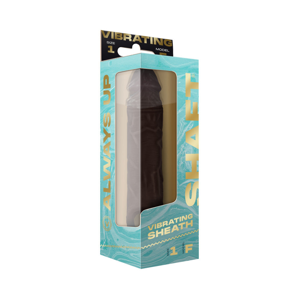 SHAFT - VIBRATING MODEL F: SHEATH SIZE 1 MAHOGANY