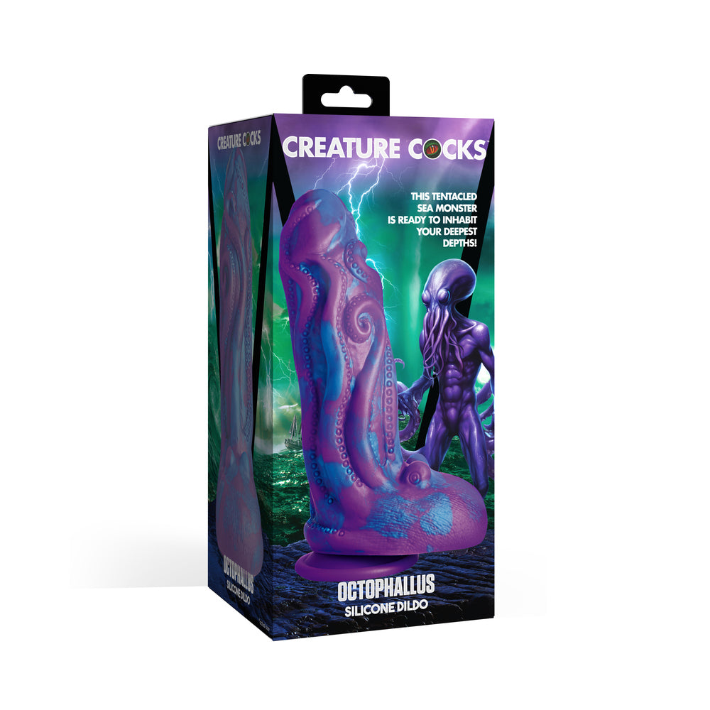 XR BRANDS - CREATURE COCKS OCTOPHALLUS SILICONE DILDO