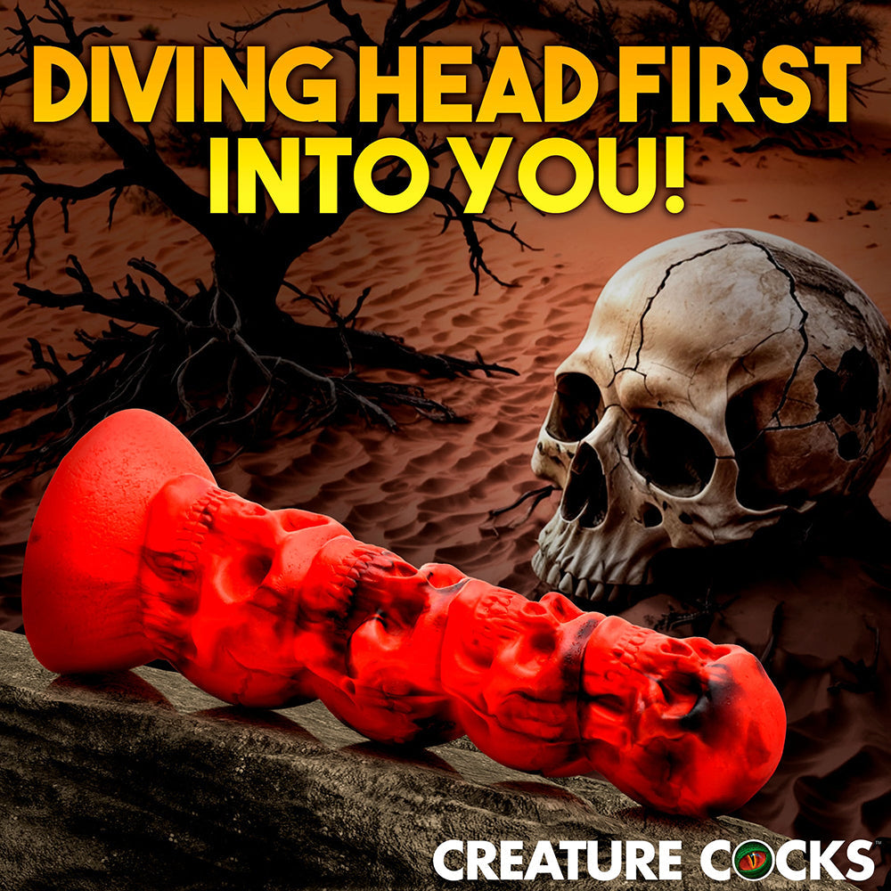 XR BRANDS - CREATURE COCKS DOOM SILICONE DILDO