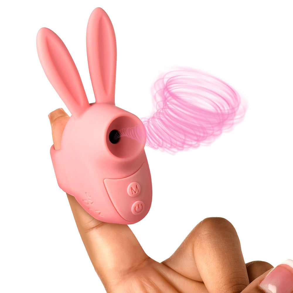 SHEGASM SUCKY BUNNY CLIT STIMULATOR PINK