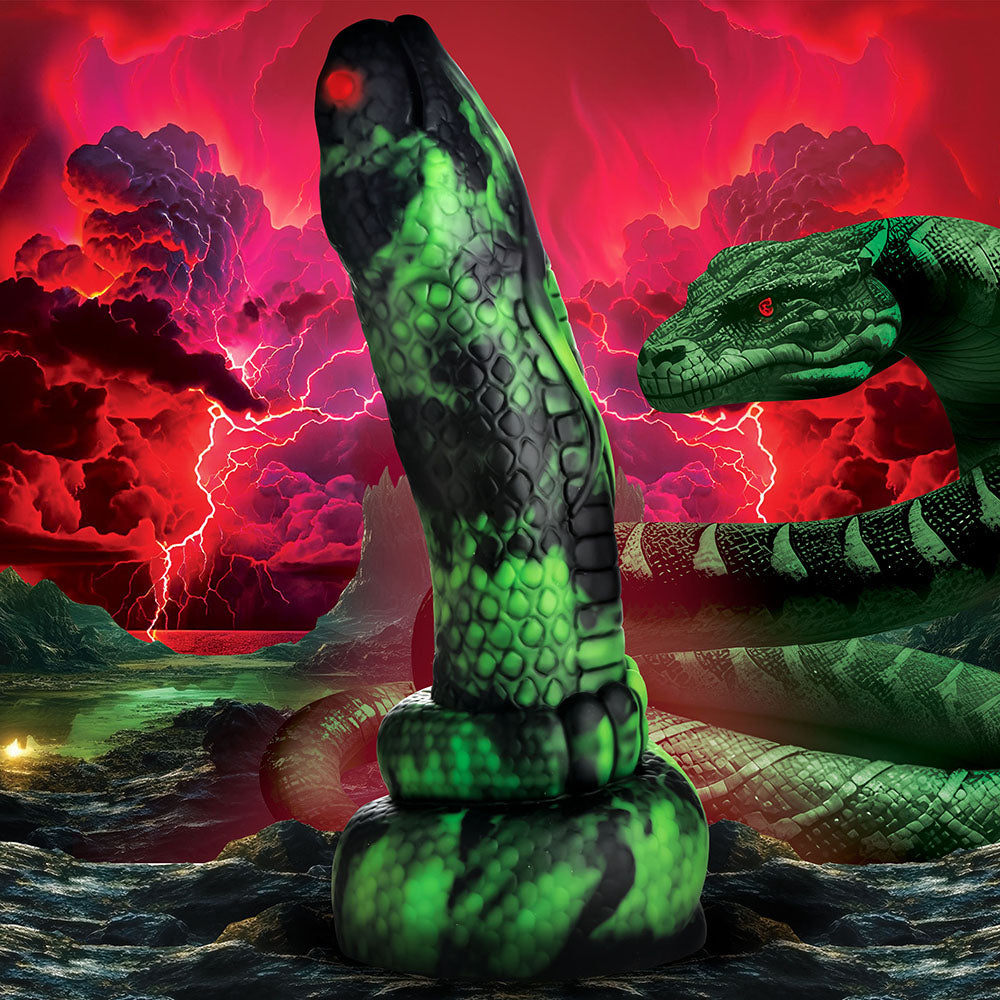 CREATURE COCKS PYTHON SILICONE DILDO