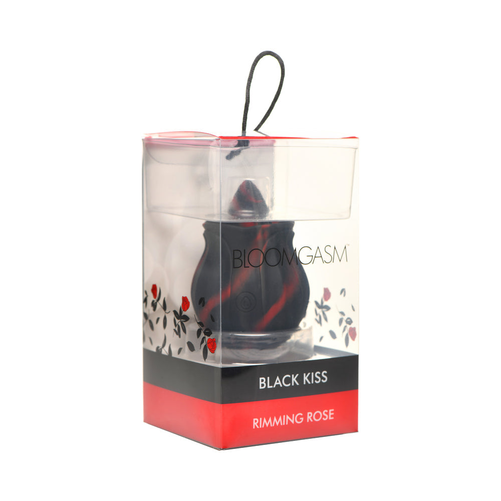 XR BRANDS - BLOOMGASM BLACK KISS RIMMING ROSE