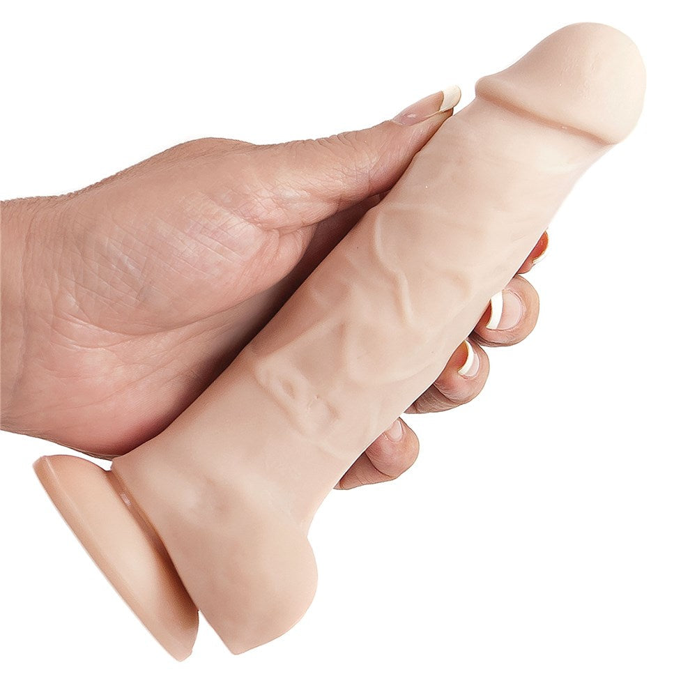 ADAM & EVE ADAM''S TRUE BEIGE 7 INCH DILDO